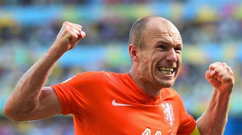 Arjen Robben, a holland csapat leggólveszélyesebb játékosa