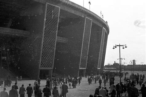 A régi Népstadion archív felvétele