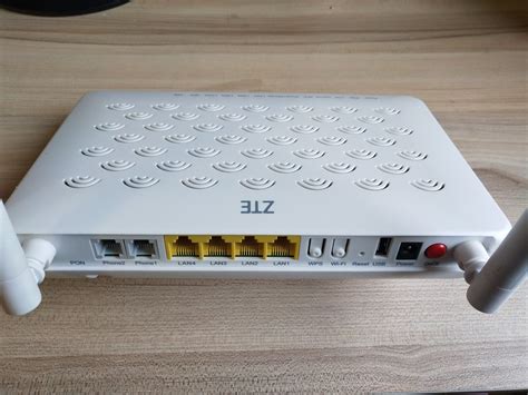 ZTE F660 router bekötési ábra