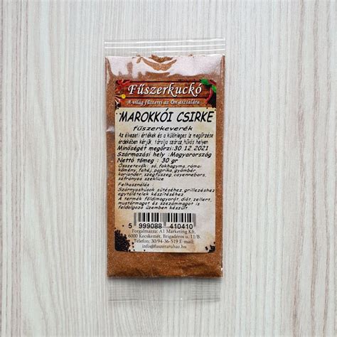 Marokkói bazár és fűszerek