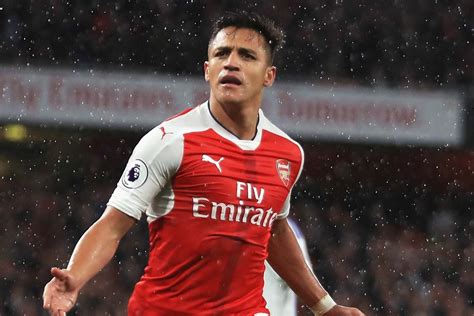 Alexis Sánchez az Arsenal mezében