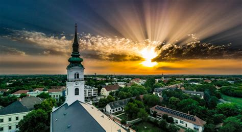 Székesfehérvár város látképe