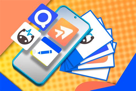 Flashcard app felülete