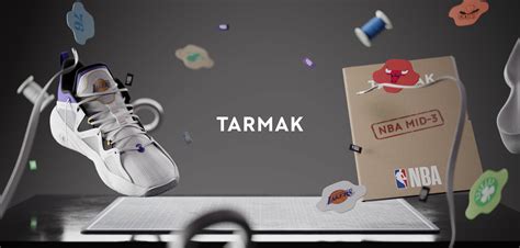 Az NBA X Tarmak logóval ellátott termékek választéka