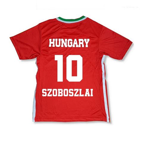 Magyar Válogatott mez Szoboszlai 10 felirattal