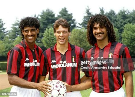 Ruud Gullit, Marco van Basten és Frank Rijkaard