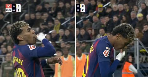 Lamine Yamal első gólja a Villarreal ellen