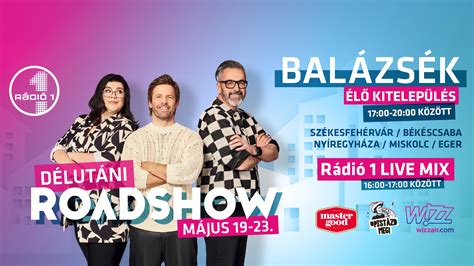 Különböző rádióállomások logói és műsorvezetői