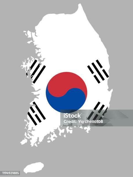 Dél-Korea futballklubjainak elhelyezkedését ábrázoló térkép