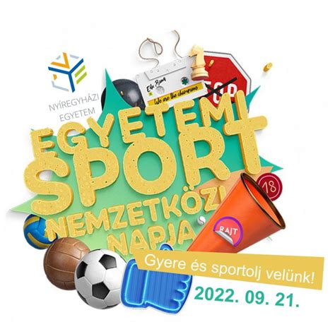 Az Egyetemi Sport Nemzetközi Napja logója