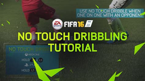 FIFA 16 No Touch Dribbling animáció