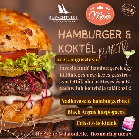 Lánybúcsú koktélok és finom falatok