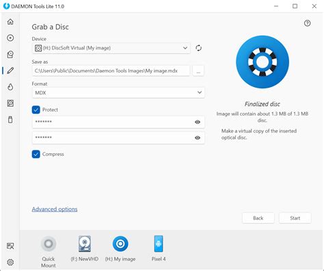 Virtuális lemezkép leválasztása a DAEMON Tools Lite programban