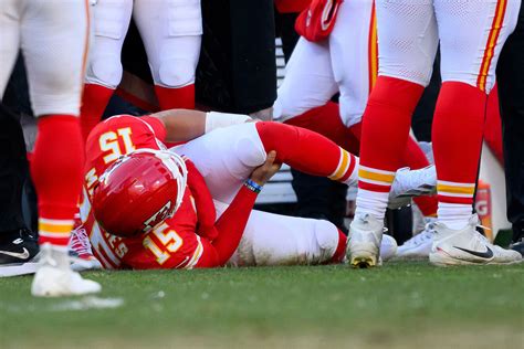 Patrick Mahomes ünnepli a touchdownt