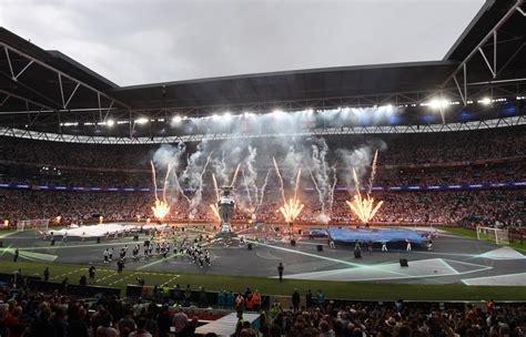 Wembley Stadion az Európa-bajnoki döntő előtt
