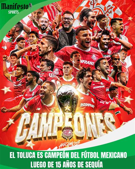 A Toluca csapatképe a 2025/2026-os szezonból