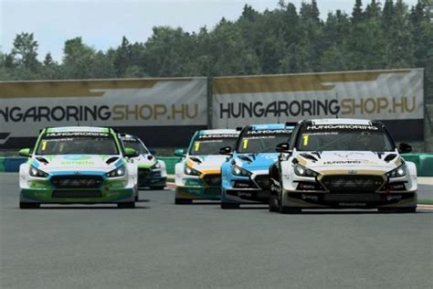 Hungaroring E-sport Bajnokság virtuális pálya