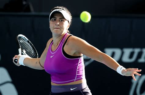 Bianca Andreescu az Adelaide International tornán