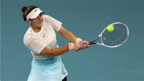 Garbiñe Muguruza és Bianca Andreescu a Miami Openen