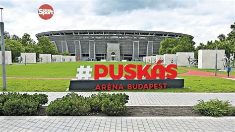 A Puskás Aréna lelátója telt házzal