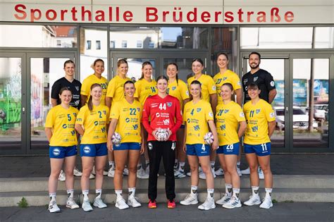 A HC Leipzig csapatfelállása egy hazai mérkőzés előtt