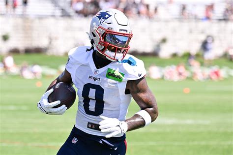 Stefon Diggs, a New England Patriots elkapója játék közben