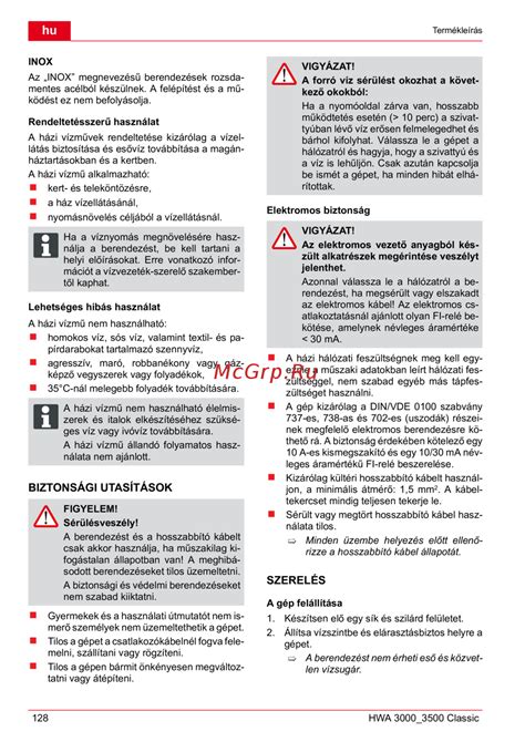 Laminálógép biztonsági utasítások