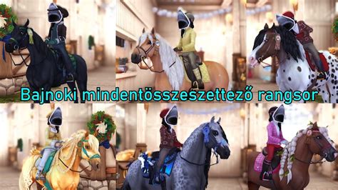 SSO Bajnoki Rangsor előrehaladási rendszer