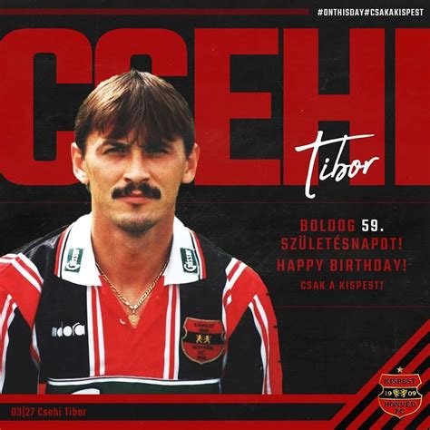 Csehi Tibor futballista karrierjének állomásai