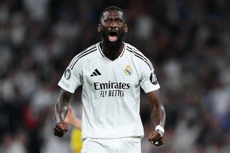 Antonio Rüdiger akcióban a Real Madrid mezében