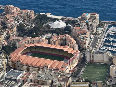 Stade Louis II stadion látképe