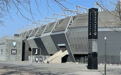 A Swedbank Stadion külső nézete Malmöben