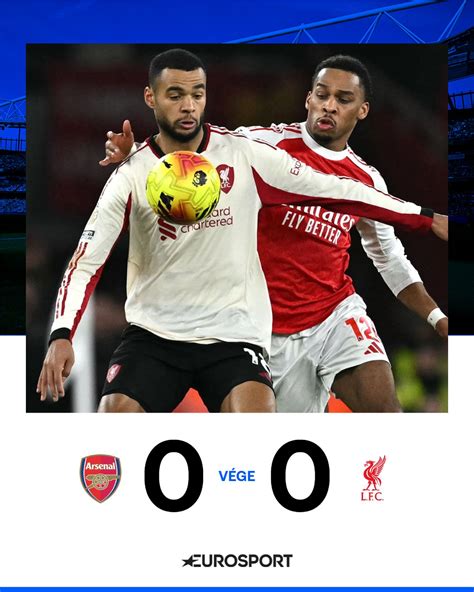 Összehasonlító statisztika az Arsenal és a Liverpool között