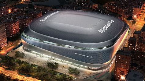 Santiago Bernabéu stadion jövőbeli modellje