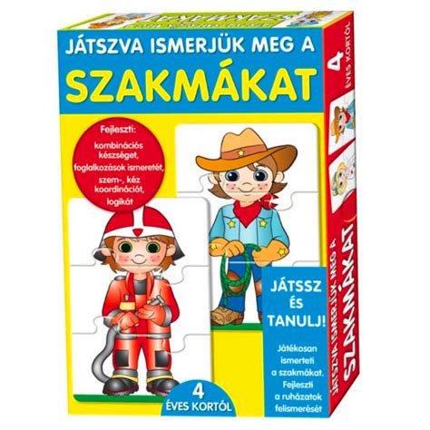 Gyerekek különböző szakmákban játszva