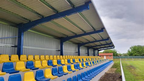 A herédi sporttelep és az új fedett lelátó