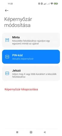 Android képernyőzár beállítása