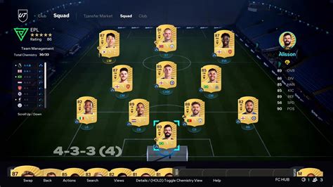 FIFA Ultimate Team játékmenet, stabil internetkapcsolatot jelző ikonnal