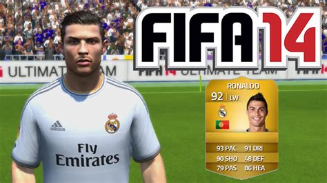 Cristiano Ronaldo FIFA 14 akcióban