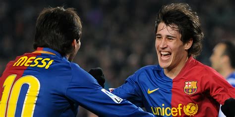 Bojan Krkic és Thierry Henry a Barcelona mezében 2008. szeptember 27-én az Espanyol elleni találkozón