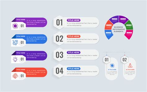 Árlista vagy termékpaletta infografika