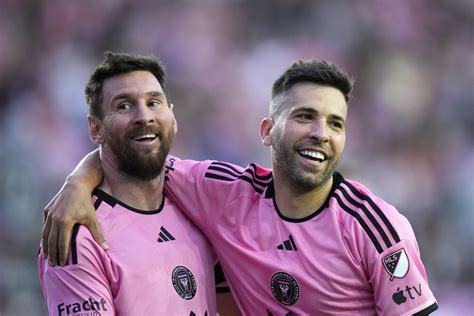 Lionel Messi, Sergio Busquets és Jordi Alba az Inter Miami színeiben