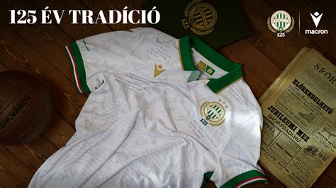 A Fradi 125 éves jubileumi retro kiadású meze
