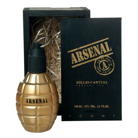 Arsenal Gold férfi parfüm üveg