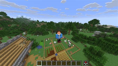 Minecraft Kreatív mód repülés