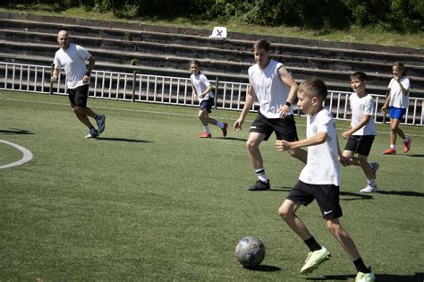 FC Ajka utánpótlás játékosok edzésen