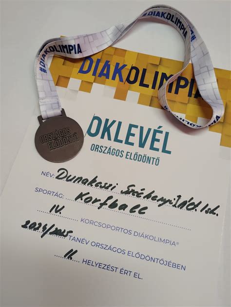 Korfball Diákolimpia akció közben