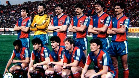 A Videoton csapatképe az 1985-ös UEFA Kupa menetelés idején