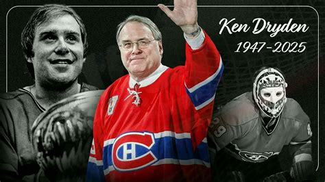 Ken Dryden, a Montreal Canadiens legendás kapusa