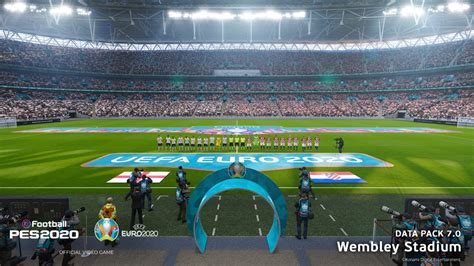 eFootball PES 2020 EURO 2020 stadionok és csapatok